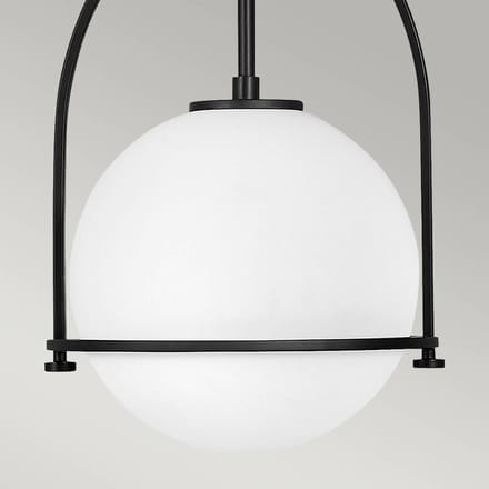 Hinkley LED Hanglamp Somerset | 1X E27 Max 60W | Dimbaar | Black