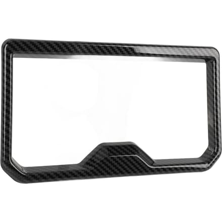 Waterbekerhouder Frame Cover Trim Koolstofvezel Stijl Middenconsole Waterbekerhouder Frame gray