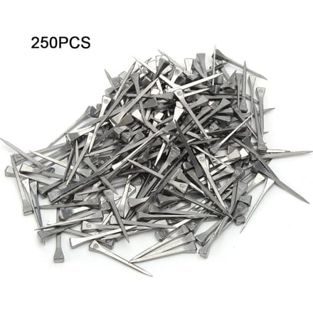 250 stuks/doos Laag koolstofstaal E4 Hoefnagel Paardengereedschap Uitrusting Accessoires black