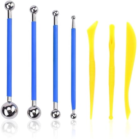 Allecto - Set van 4 metalen ballen - Multifunctionele messen