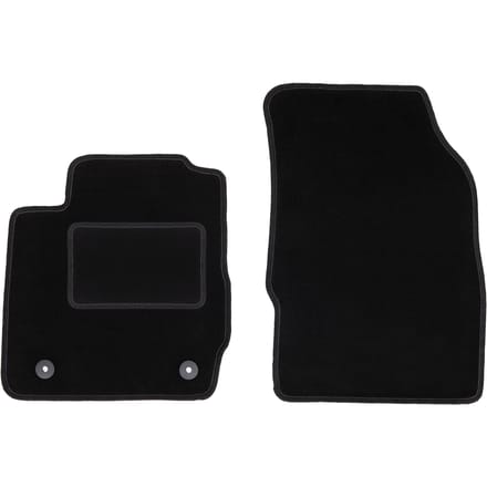 Voormatten zwart voor: Ford Fiesta MK7 hatchback (2011-2017)
