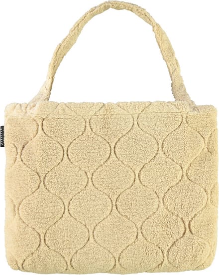 Wallabag - Tote Bag - Luiertas - Shopper - Mom Bag Sharpa Teddy Beige