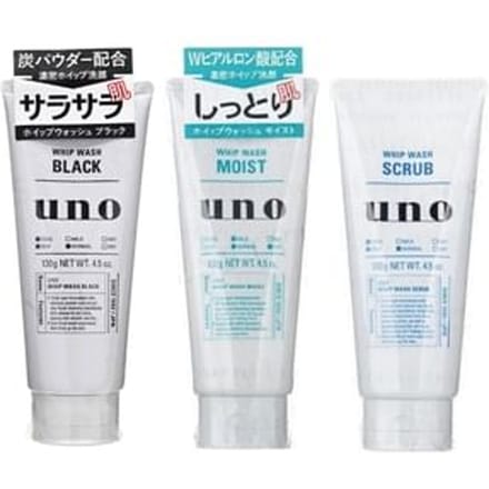 Shiseido - Uno Whip Wash - Scrub - 130g