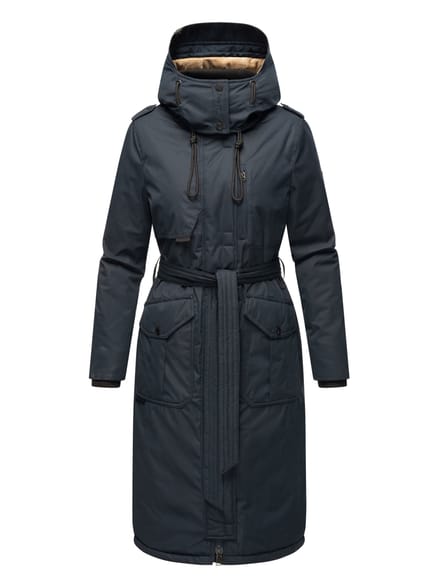 Navahoo dames winterjas Hokulanii – Lang & Licht Gewatteerd