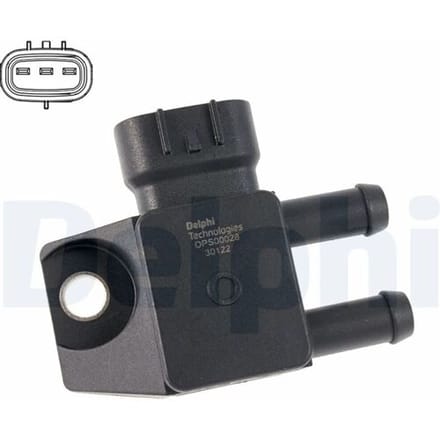 Sensor, uitlaatgasdruk DELPHI DPS00028-12B1