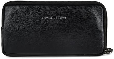 Greenburry Vintage Fanny pack Leer 19 cm - Unisex - schwarz