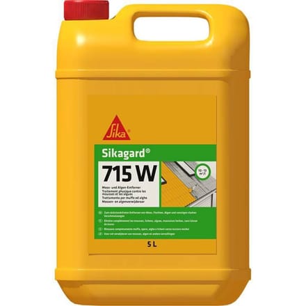 SikaGard-715 W - Antischuim, anti-korstmossen en anti-algen - Sika