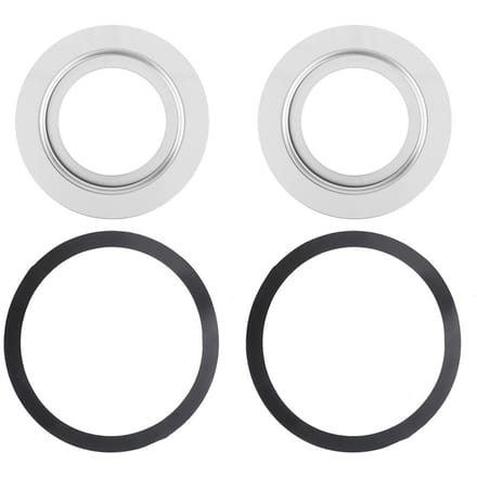 RVS 180mm naar 114mm Spoelbak Afvalvermaler Adapter Accessoires Onderdelen white