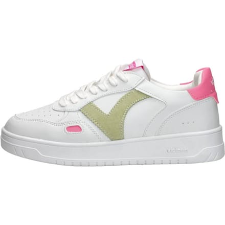 Single damesschoenen met leer en neoneffect Victoria