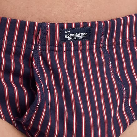3er-Pack Herren-Slips mit Öffnung „Essential Print“ A0090