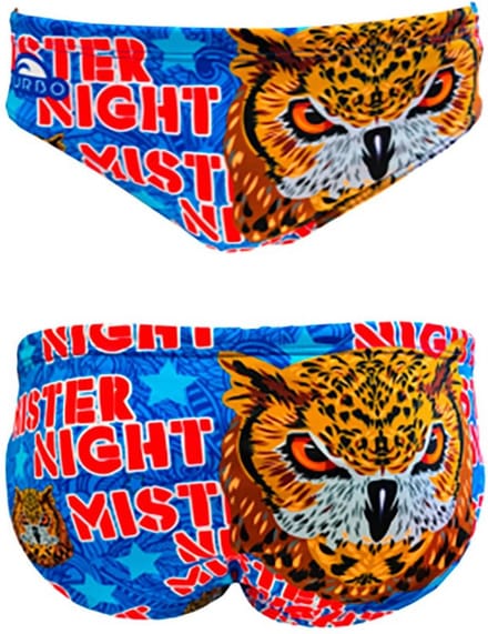 Turbo Mister Night Zwemslip Zwart S Man