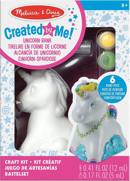 Melissa & Doug - Versier je eigen Eenhoorn Spaarpot