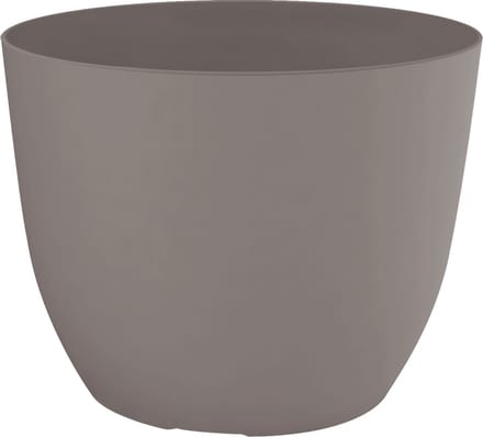 Bloempot Buiten Rond Conca Pure 38cm TAUPE Nicoli