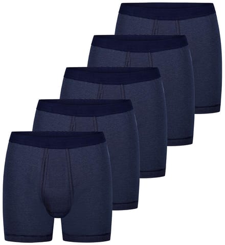 ESGE Heren Pant met voorsluiting 5 pack - Fijnrib Ringel