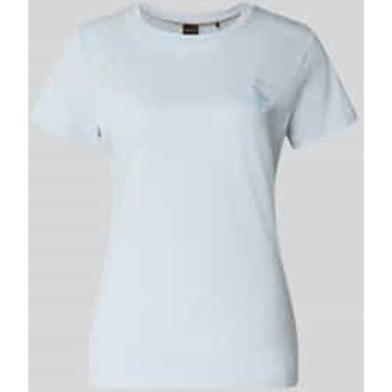 regular fit T-shirt van puur katoen model 'C-Elove_4'