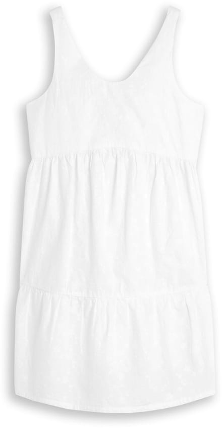 Tom Tailor - Minijurk met broderie - Maat 128 - White