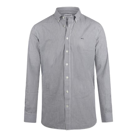 McGregor Poplin Stripe Peached Shirt Navy Größe: S | Business hemden Outlet | Herren | Blau