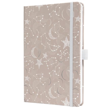 Sigel weekagenda Beauty 2026 formaat A5 Cosmic Fantasy Beige hardcover