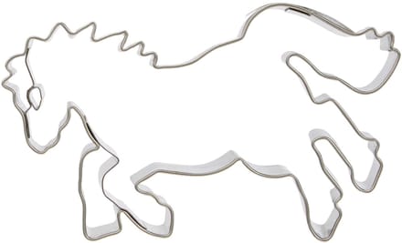 Städter 076303 koekjesvorm, roestvrij staal, zilver, 8 cm