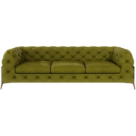 3-zitsbank Chelsea velvet | Ropez
