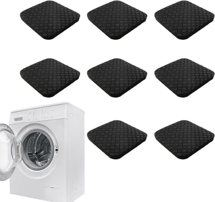 Loopband Pads - Machinekussens - Vloer Beschermen - Schokabsorberend - 8 Stuks - Zwart