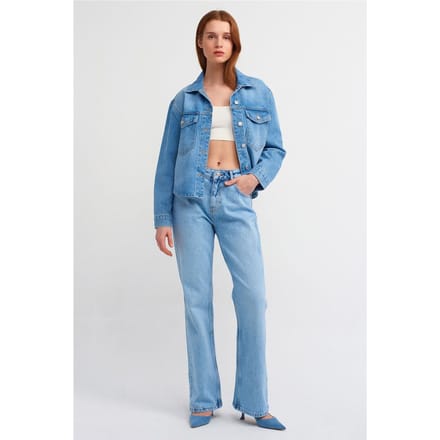 Lage Taille Flare Jeans