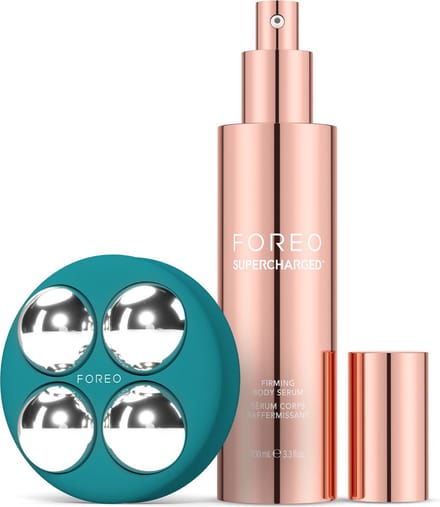 FOREO BEAR 2 body Evergreen Microcurrent verstevigende lichaamsmassage + geleidend serum