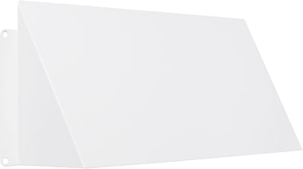 Rooster Vierkant Ventilatieopening 250x120mm Gegalvaniseerd Staal Buiten