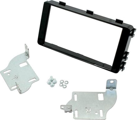 2-DIN Frame Mitsubishi Outlander 2013-2015 Piano Zwart