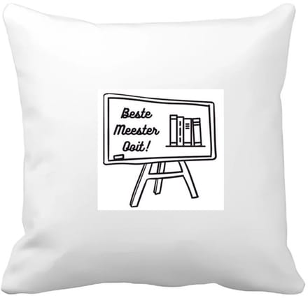 Akyol - beste meester ooit Kussen hoes - Meester - meester - leraar - 40 bij 40 cm