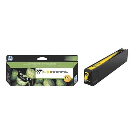 HP CN628A nr. 971XL inktcartridge geel hoge capaciteit (origineel)