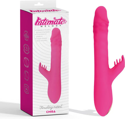 Intimate Melody - Stotende Rabbit Vibrator - Roze