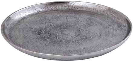 PTMD - Schaal Afta - Zilver - 39x39x3cm