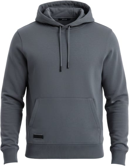 OMBRE Sweater - Regular Fit - Katoen - Lange Mouw Grafiet M