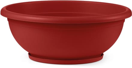 VECA - Schaal Naxos, Ø80cm, H30cm rood