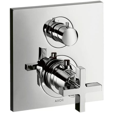 AXOR Citterio thermostatic mixer UP, cross handle, diverter valve