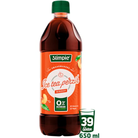 Limonadesiroop ice tea perzik