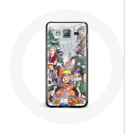 Coque pour Samsung Galaxy J3 2016 Naruto Christmas Day Anime Manga