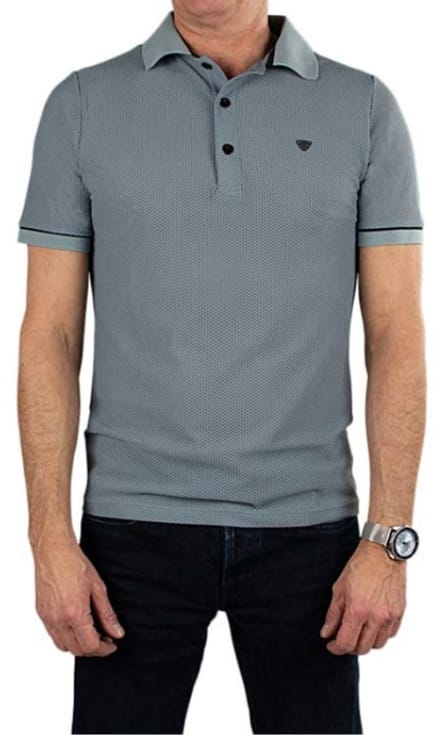 Shirt Vincere Technical Mesh Polo Men -50/L - Steel Grey