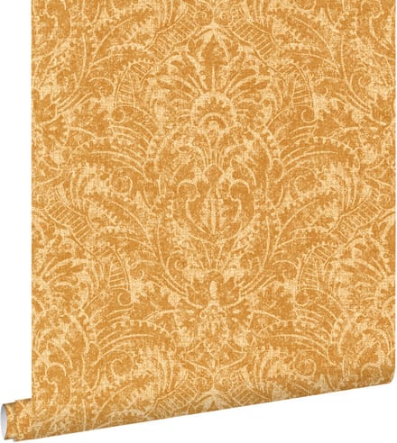 ESTAhome behang ornamenten terracotta - 50 x 900 cm - 131616