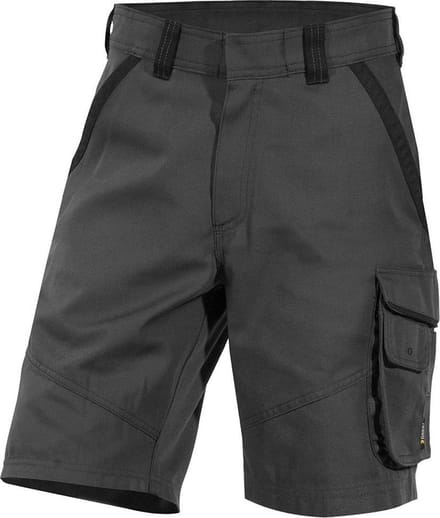 Dassy Smith Canvas werkshort 250044 - Antracietgrijs/Zwart - 50