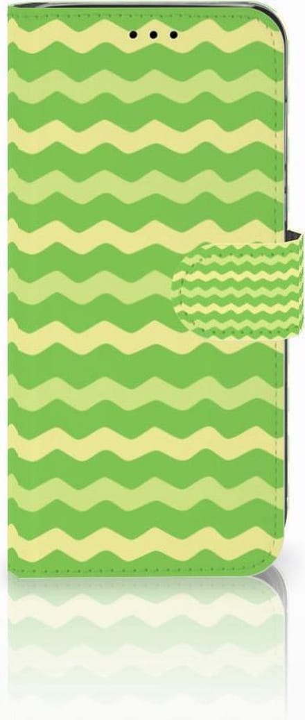 Huawei P20 Lite Telefoon Hoesje Waves Green