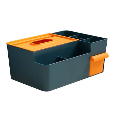 Tissueboxhoes Multifunctioneel Stijlvol Decoratief Gezichtsdoekjeshouder voor Keuken Eetkamer geel/groen