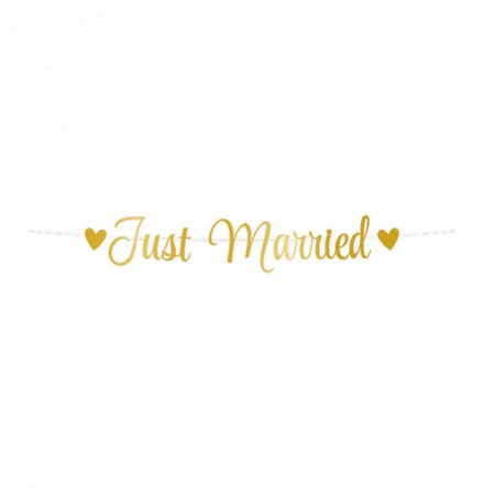 Paperdreams - Letterslinger just married - 3 m
