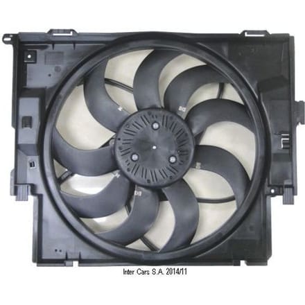 Koelventilatorwiel, motorkoeling NRF 47656