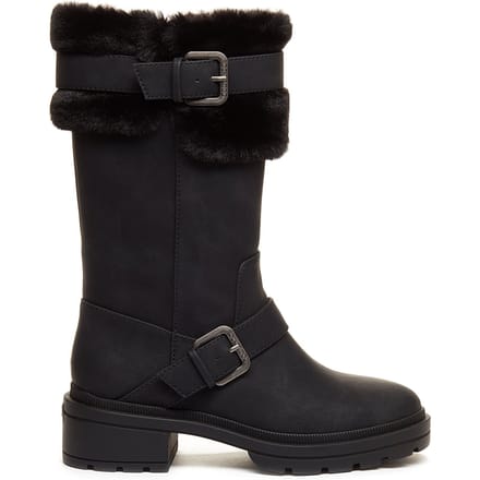 Rocket Dog Dames/dames Igloo lange laarzen (Zwart)