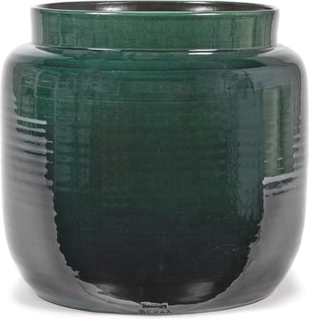 Serax - Glazed shades - Bloempot XXL - Donkergroen - 40 Ø