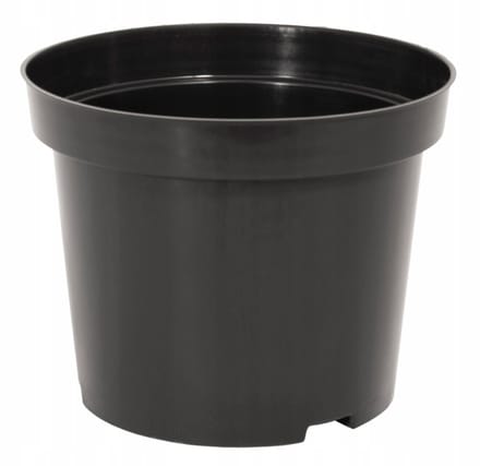 Set van 10 Harde Kweekpotten 17cm 2L - Zwart