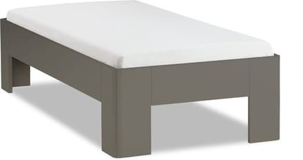 B Bright Fresh 450 Bed 90x210cm - Bedframe Antraciet - Eenpersoonsbedden - Instaphoogte: 45cm