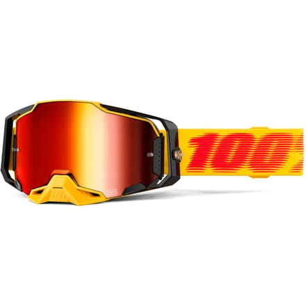 100percent Armatic Tetsu Off-road Bril Zwart Mirro Red